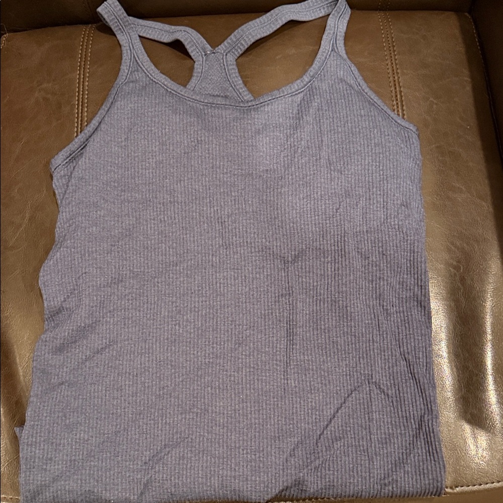 Lululemon Ebb to Street tank top. Navy color, size 6